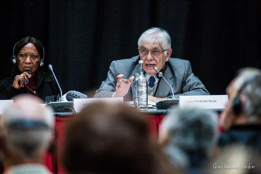 Juge Jorge Abraham Fernandez Souza au Tribunal Monsanto