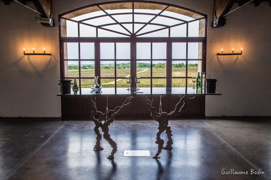 Atelier dégustation avec vue ;-) – à Chateau Pontet-Canet.