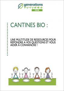 Cantines bio : une multitude de ressources pour répondre a vos questions et vous aider a convaincre - Générations Futures