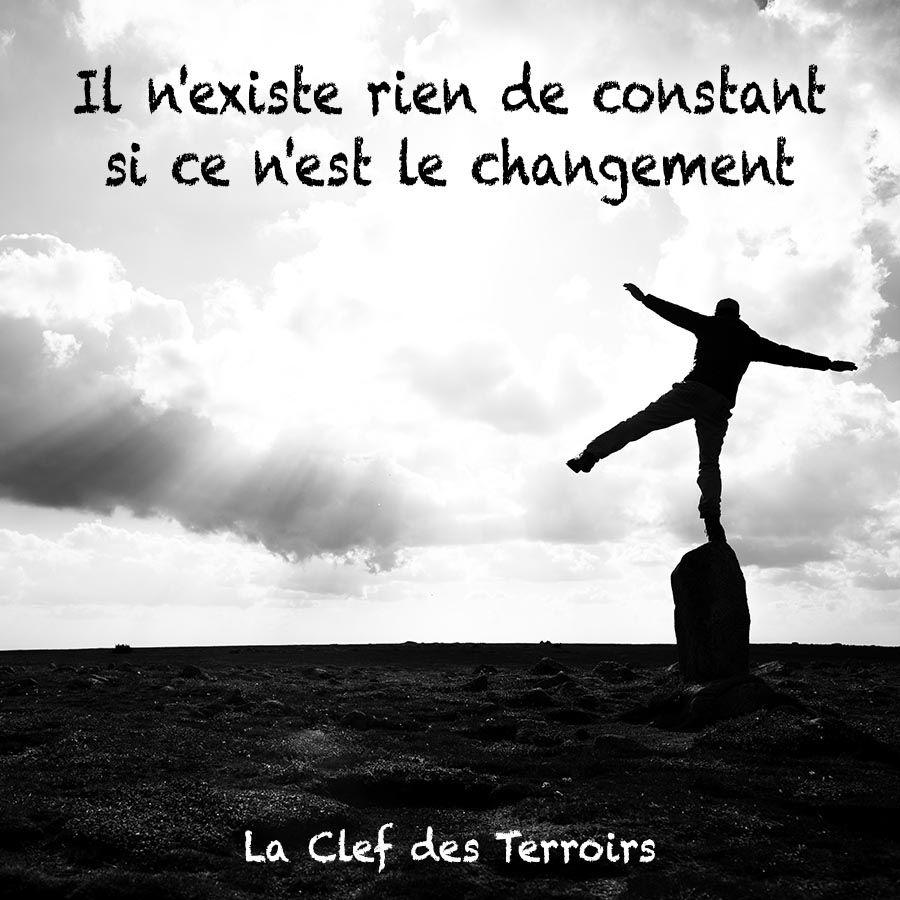 Il n'existe rien de constant si ce n'est le changement