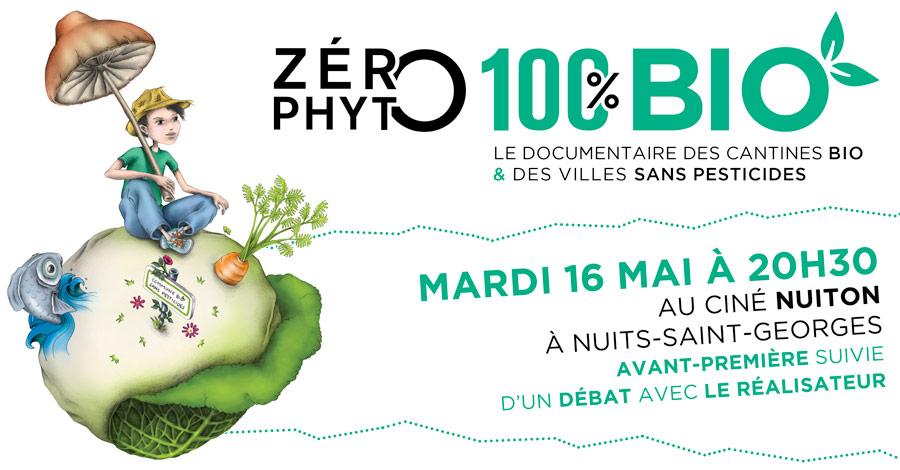 Avant-première de Zéro Phyto 100% Bio le mardi 16 mai 2017 à Nuits-Saint-Georges