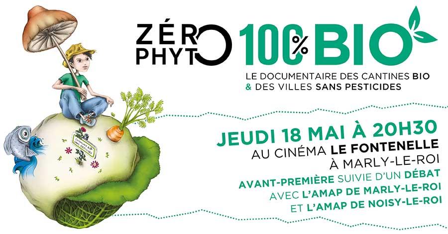 Avant-première de Zéro Phyto 100% Bio le jeudi 18 mai 2017 à Marly-le-Roi