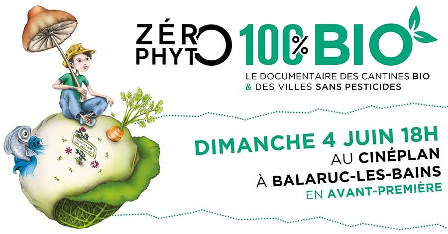 Avant-première de Zéro Phyto 100% Bio le dimanche 4 juin 2017 à Balaruc-les-Bains