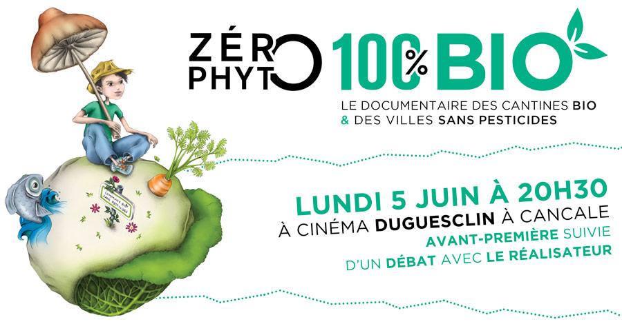 Avant-première de Zéro Phyto 100% Bio le lundi 5 juin 2017 à Cancale