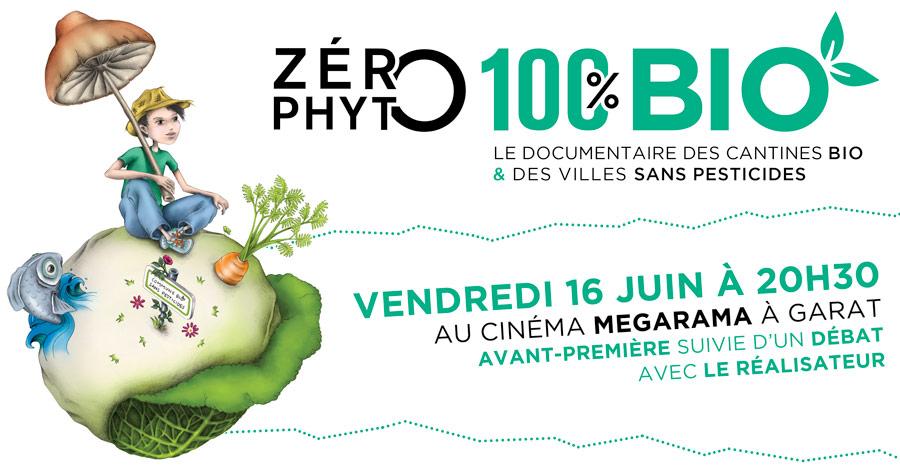 Avant-première de Zéro Phyto 100% Bio le vendredi 16 juin 2017 à Garat