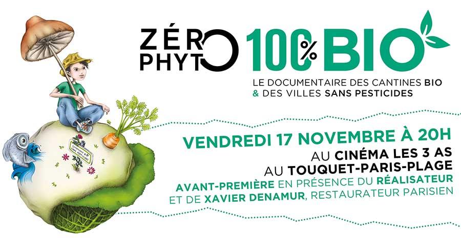 Avant-première de Zéro Phyto 100% Bio le vendredi 17 novembre au Touquet-Paris-Plage