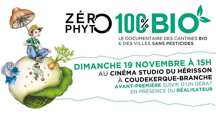 Avant-première de Zéro Phyto 100% Bio le dimanche 19 novembre à Coudekerque-Branche