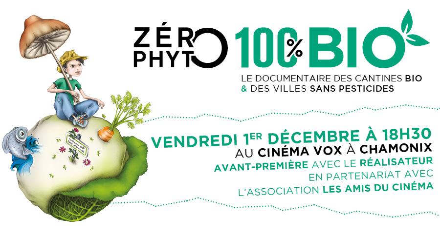 Avant-première de Zéro Phyto 100% Bio le vendredi 1er décembre à Chamonix