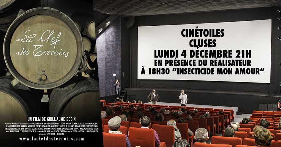 Projection de La Clef des Terroirs au Cinéma Cinétoiles à Cluses le lundi 4 décembre 20107