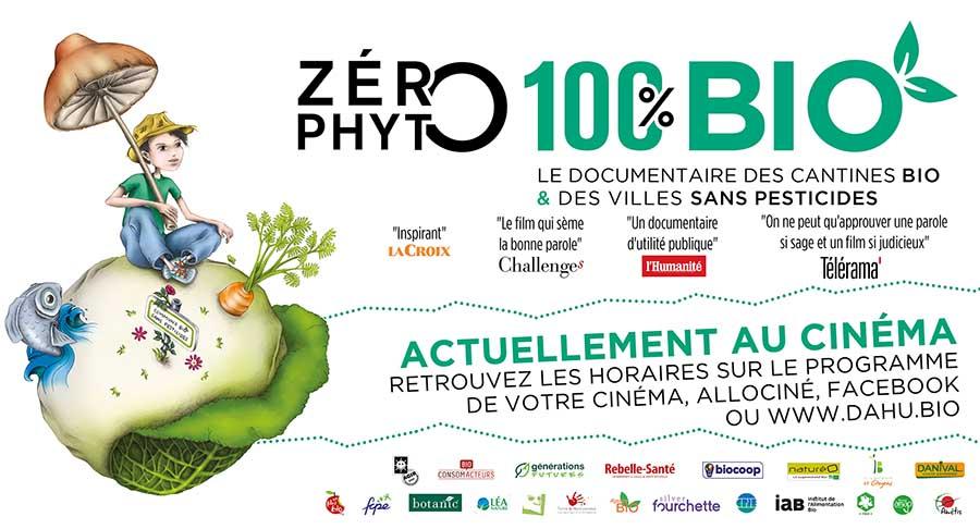 Projection de Zéro Phyto 100% Bio au Cinéma Projection de Zéro Phyto 100% Bio au Cinéma