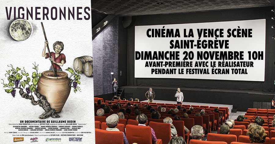 Cinéma La Vence Scène - Saint-Égrève - Dimanche 20 Novembre 10h - En présence du realisateur