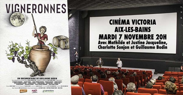 Vigneronnes à Aix-les-Bains