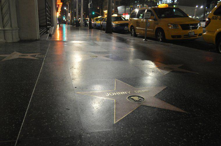 Le célèbre Boulevard aux étoiles... Difficile de ne pas regarder où on met les pieds même si pour moi 90% des noms me sont inconnus...