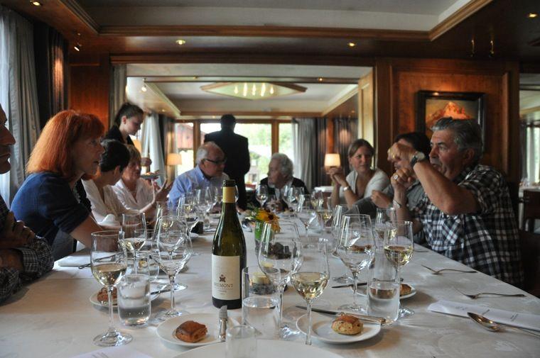 Oenological lunch at Albert 1er Chamonix