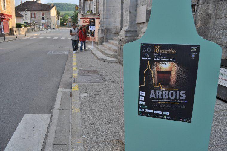 Affiche du festival Oenovideo 2011