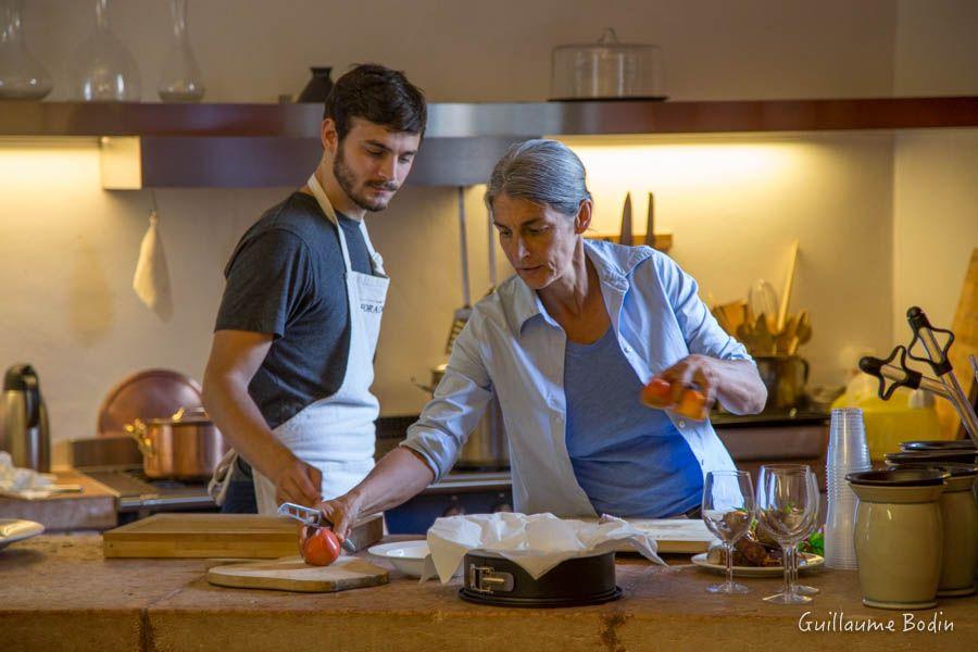 Théo Zierock and Elisabetta Foradori