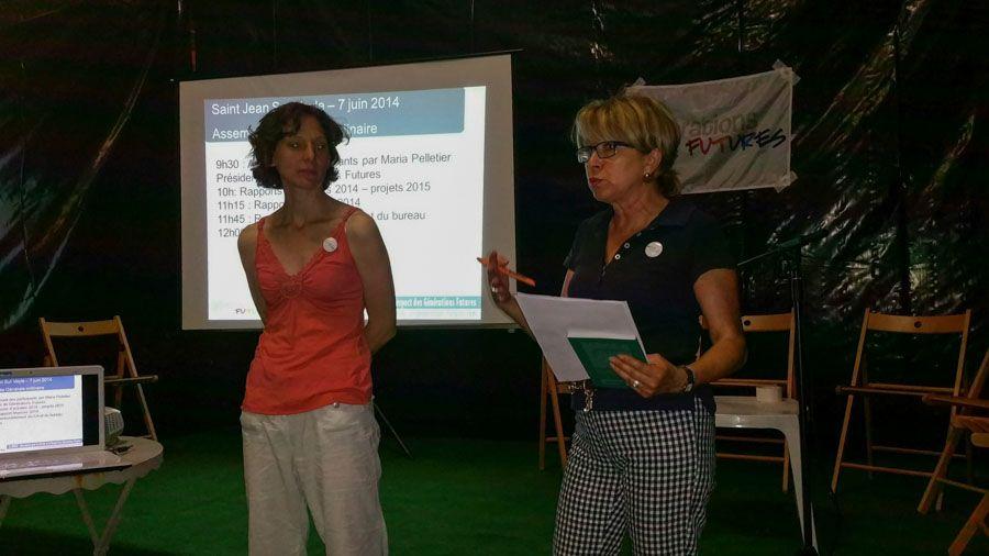 Conférence - Nadine Lauverjat et Maria Pelletier
