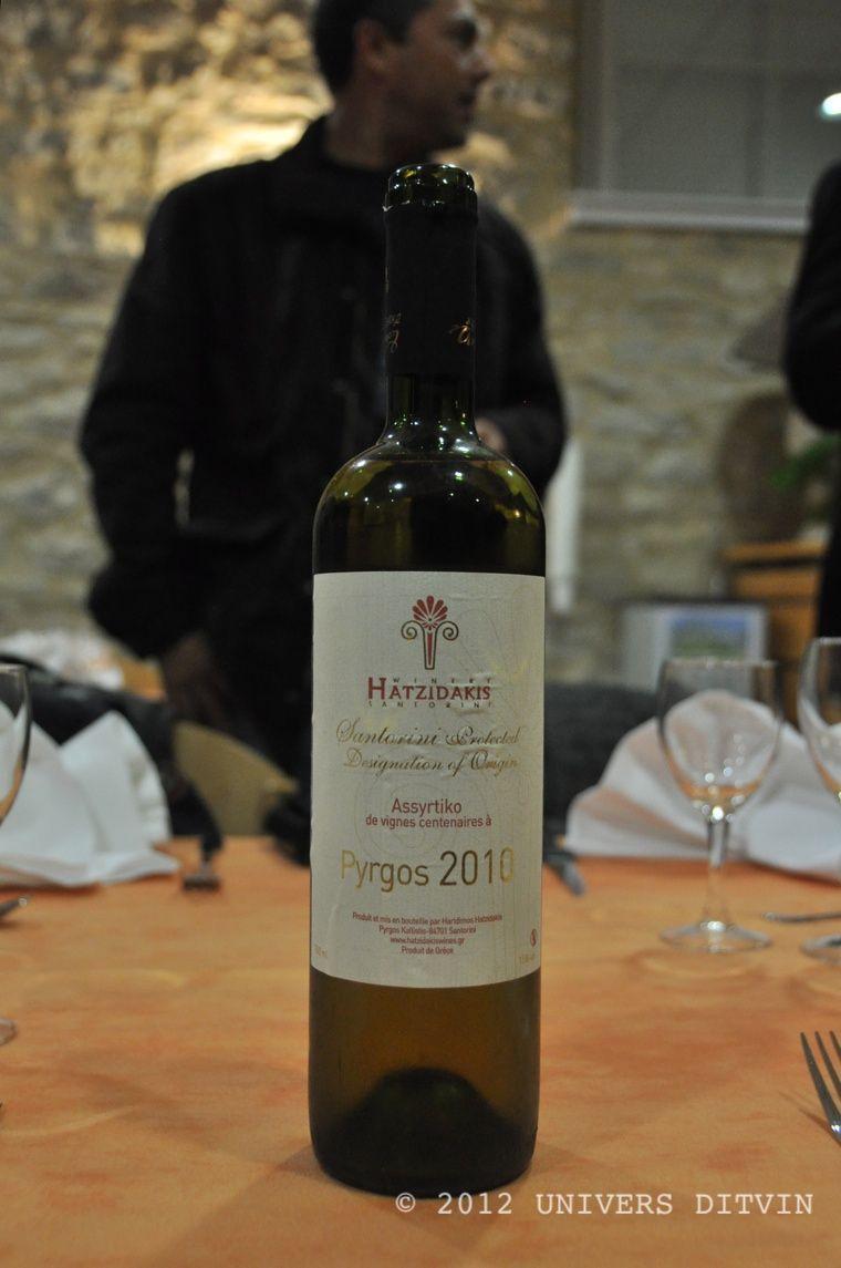 Santorin Pyrgos 2010, Hatzidakis Winery