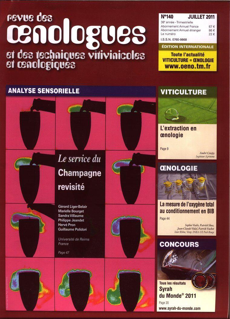 Revue des Oenologues n°140 - Juillet 2011