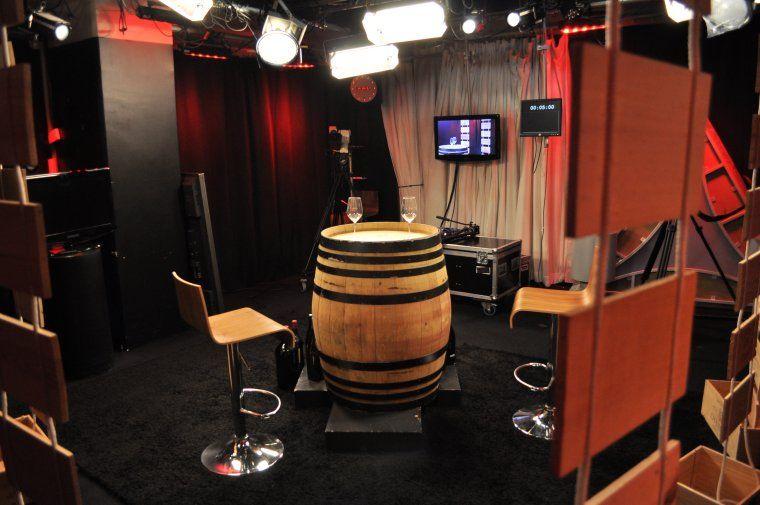 Le studio pour Un verre au Figaro