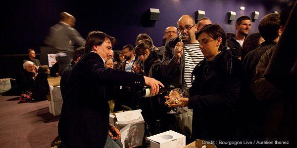 Dégustation suite à l'avant-première de La Clef des Terroirs au cinéma Les Marivaux à Mâcon - Aurélien Ibanez