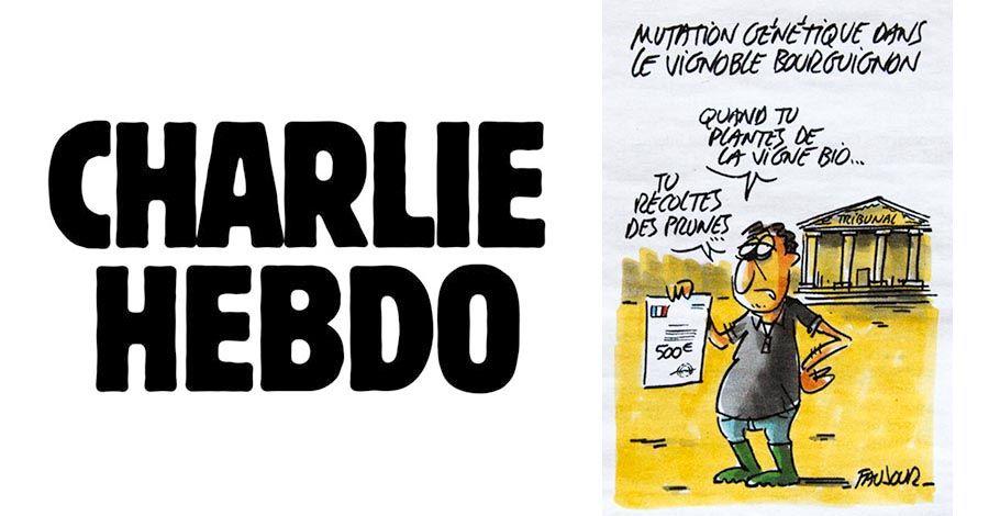 Charlie Hebdo - Vigneron bio contre insecticides