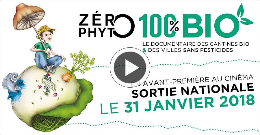 Zéro Phyto 100% Bio en avant-première au cinéma - Sortie nationale le 31 janvier 2018